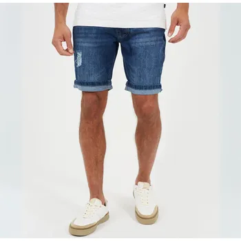 Pánské kraťasy Brave Soul Light Blue Wash 1158546 Small