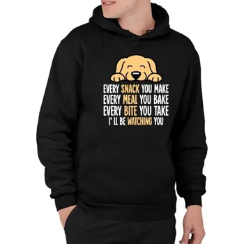 Žertovný předmět Every snack you make - I’ll be watching you - pánská mikina s potiskem- Tričkový.cz
