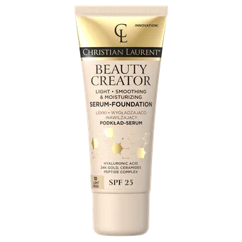 Make-up Christian Laurent Beauty Creator vyhlazující a hydratační make-up na obličej s SPF25 10 light beige, 30 ml