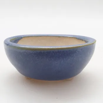 Květináč Mini bonsai miska 6 x 6 x 2,5 cm modrá