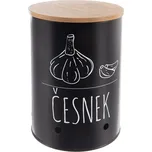 ORION Plechová dóza pr.11cm Česnek BLACK