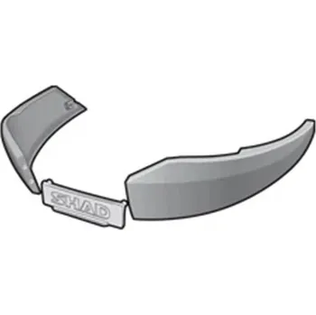 Zavazadlo na motocykl SHAD Boční pás D1B481EMR tmavě šedá pro SH48 (Boční nárazník tmavě šedý)