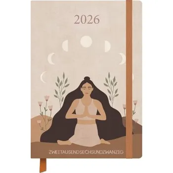 Terminkalender Jahresbegleiter Yoga 2026 - Korsch Verlag
