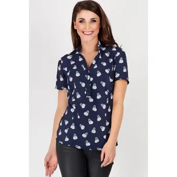 Dámská košile Infinite You Dámská košile Viliulfus navy XL