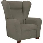 Křeslo ušák VIVA hnědá