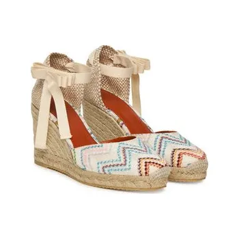 Dámské baleríny Espadrilky M Missoni Eva 80 MWB008_081 Bílá 38