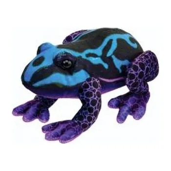 plyšák Żaba niebieska 13cm