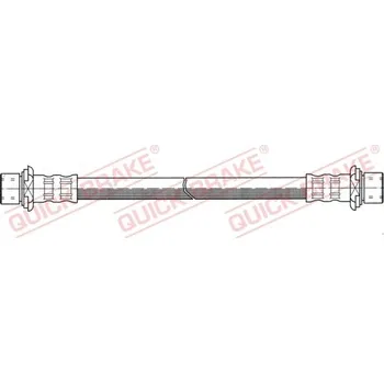 Brzdová hadice Brzdová hadice QUICK BRAKE 27.020