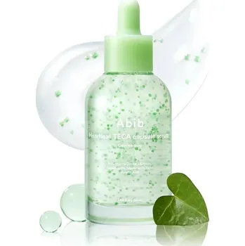 Pleťové sérum Abib - Heartleaf TECA Capsule Serum Calming Drop - Zklidňující pleťové sérum s pupečníkem asijským - 50 ml