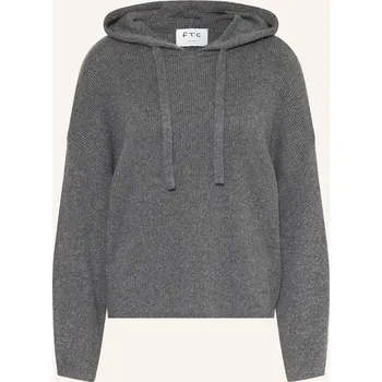 Dámský svetr Ftc Cashmere Dámská Úpletová Kašmírová Mikina S Kapucí A...