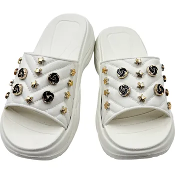 Dámské pantofle Dámské pantofle bílé 033 Velikost: 37