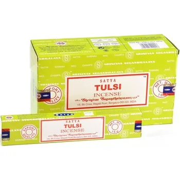 Vonná tyčinka SANU BABU Vonné tyčinky Satya - Tulsi, 15g