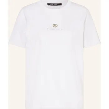 Marc Aurel Dámské Tričko S Ozdobnými Kamínky, bílá, 44