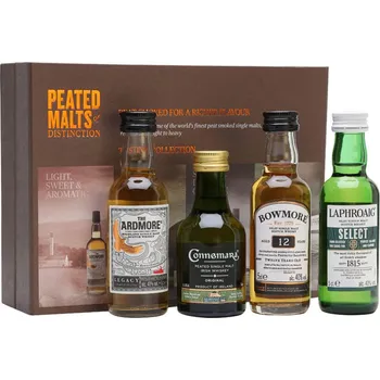 Likér Peated Malts of Distinction 4x 0,05 l