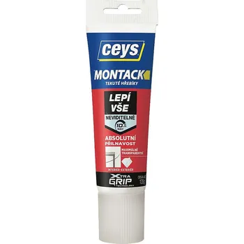 Průmyslové lepidlo Montack CEYS Lepí vše neviditelně 135g