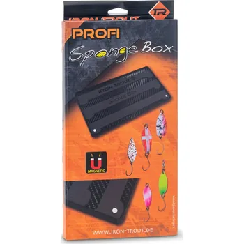 Pouzdro na rybářské vybavení Iron Trout krabička Profi Sponge Box 34,5×18×2,25mm