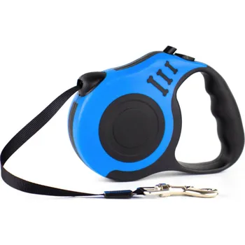 Vodítko pro psa Surtep Animals Samonavíjecí vodítko Bone pro psa Barva: Modrá, Velikost: 5m