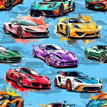 Úplet, Sporťáci na modré (E) (Top kvalitní úplet Bella digitisk)