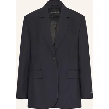 Dámské sako Herskind Dámský Dlouhý Blejzr Yago, tmavě modrá / bílá, 38