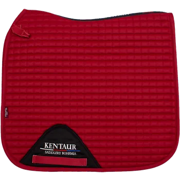 Vybavení pro koně Kentaur Drezurní podsedlová dečka - tmavě červená