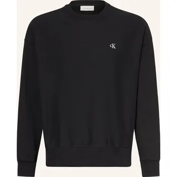 Pánská mikina Calvin Klein Jeans Pánská Mikina, černá, XXL