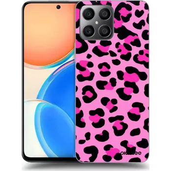 Pouzdro na mobilní telefon Picasee silikonový průhledný obal pro Honor X8 4G - Pink Tiger