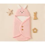 Dětský pletený spací pytel – fusak Králíček