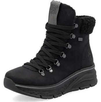 Dámské kozačky Dámská kotníková obuv RIEKER 48034-00 černá W5 37