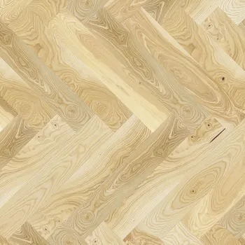 dřevěná podlaha Barlinek Dřevěná podlaha, jasan přírodní rybí kost, 725 × 130 × 14 mm BLC-JES1-L05-XXH-A14130-F