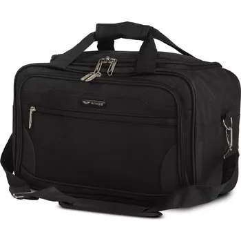 Cestovní taška WINGS Příruční zavazadlo pro RYANAIR WRN01 40x25x20 BLACK