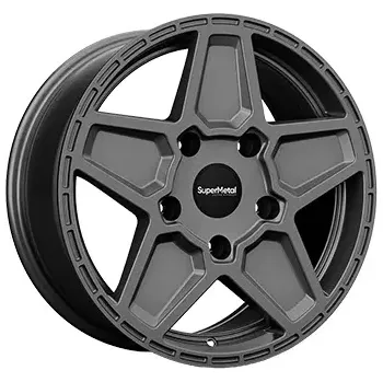 Alu kolo Alu kola SUPER METAL ROCKET, 20x9 5x120 ET45, šedivá matná (zátěžová)