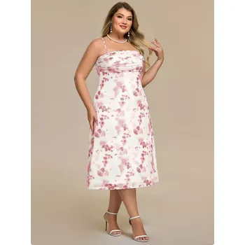 Dámské šaty Ever Pretty dámské šaty EG02416-41 bílá 8XL