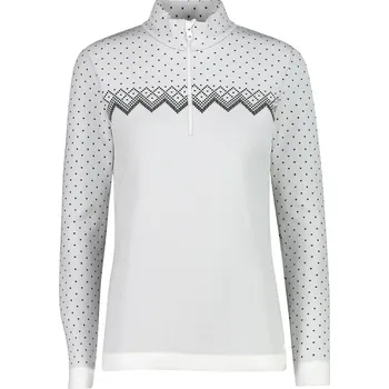Dámská mikina Dámská funkční Mikina CMP Campagnolo Woman Sweat Knitted 7H96301-A001 White 25/26 S
