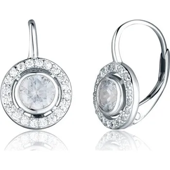 Náušnice Náušnice JVD SVLE0779SH2BIKL stříbrné