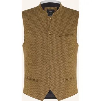 Pánská vesta Hammerschmid Pánská Krojová Vesta Jonas, hnědá / béžová, 50