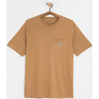 Pánské tričko Carhartt WIP Pocket (peanut) XL, hnědá