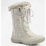 QUECHUA Dívčí turistické nepromokavé sněhule na zip SH 500 33 BÉŽOVÁ