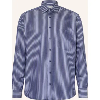 Eterna Pánská Košile Comfort Fit, tmavě modrá / bílá, 41