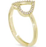 VERONA 0512 prstýnek se zirkonovým srdíčkem Ellami
