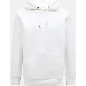 Pánská mikina MIKINA PEAK PERFORMANCE M ORIGINAL SMALL LOGO HOOD OFFWHITE