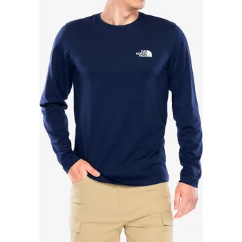 Pánská mikina Mikina bez kapuce The North Face L/S Simple Dome Tee - summit navy
