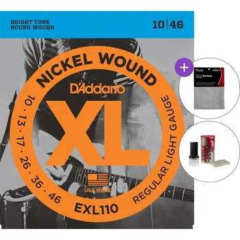 Struna pro kytaru a smyčcový nástroj D'Addario EXL110 SET Struny pro elektrickou kytaru
