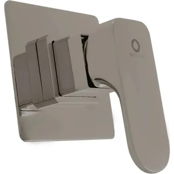 Vodovodní baterie Yukon Vodovodní baterie sprchová vestavěná, metal grey kartáčovaná YU183MGK