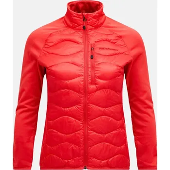 BUNDA PEAK PERFORMANCE W HELIUM DOWN HYBRID JACK BRILLIANT RED/BLACK/
