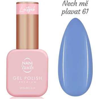 Lak na nehty NANI gel lak Premium 6 ml - Nech mě plavat