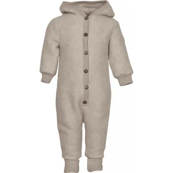 Kojenecký overall Mikk-Line kojenecký vlněný merino overal 50033 - Melange Offwhite Velikost: 86 MERINO VLNA