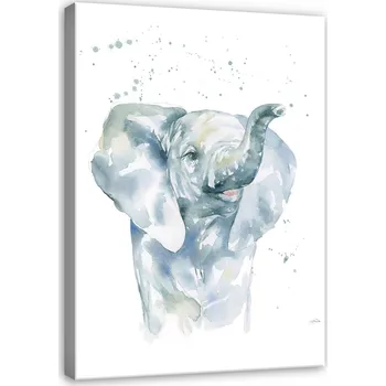 Obraz Postershop Obraz na plátne: For Children Animals Elephant Africa - 100x75 cm