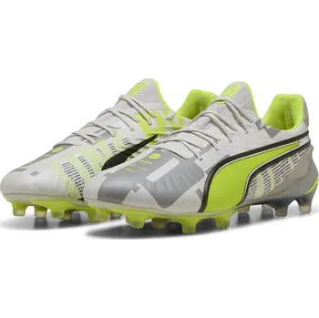 Kopačky PUMA Unisex kopačky King Ultimate Forever PUMA 46 ZELENÁ|ŠEDÁ