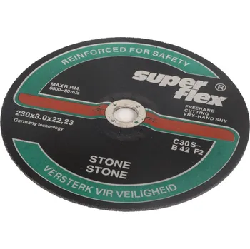 Řezný kotouč BASS Kotouč řezný na beton 230×3,0×22,23mm, korundový (2521)