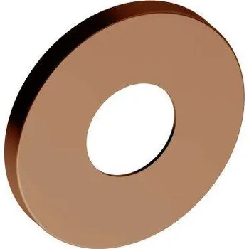 Vodovodní baterie Keuco Ixmo - Nástěnná rozeta kulatá, pro podomítkovou termostatickou baterii, kartáčovaný bronz 59553030091